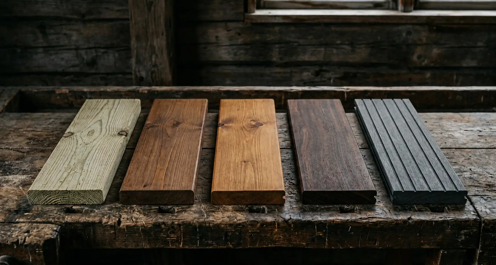 Comparativa de materiales para tarima exterior